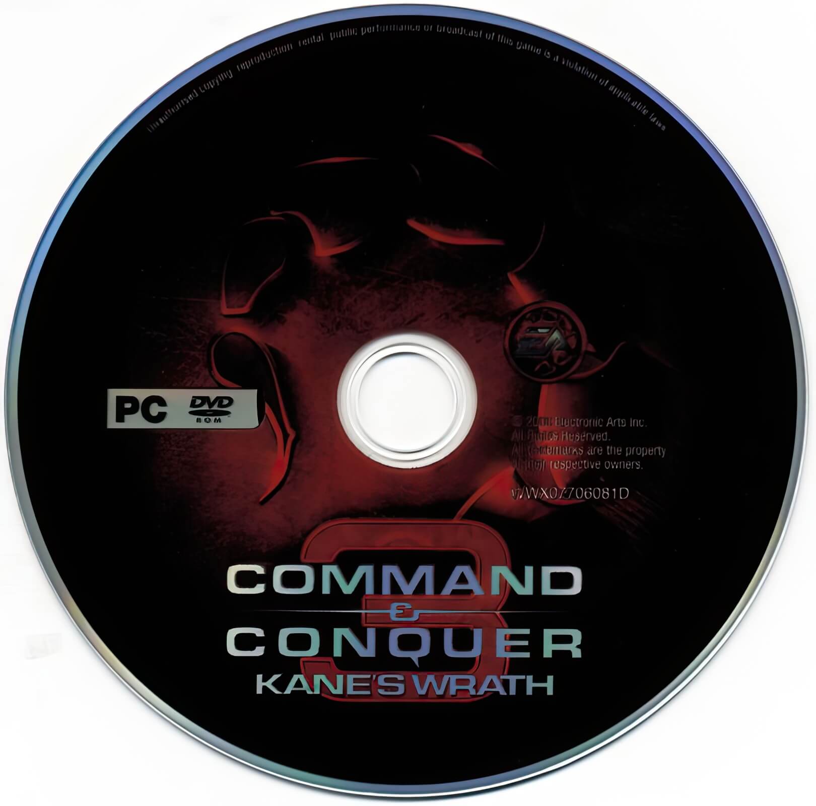 Лицензионный диск Command & Conquer 3 Kanes Wrath для Windows